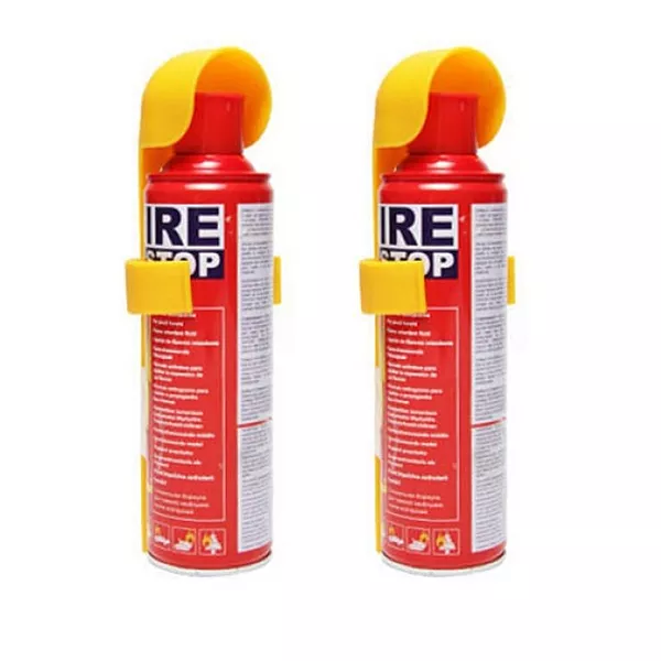 Fire Stop Car and Home Fire Extinguisher (Pack of 2) -