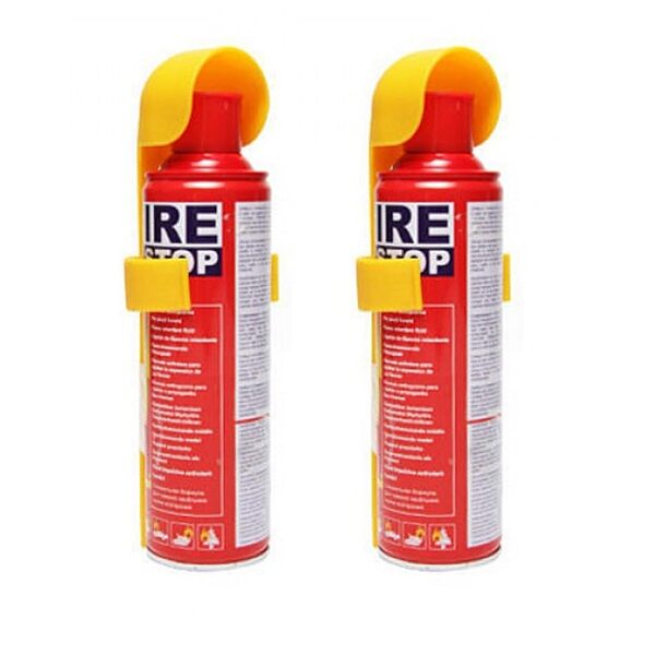Fire Stop Car and Home Fire Extinguisher (Pack of 2) -