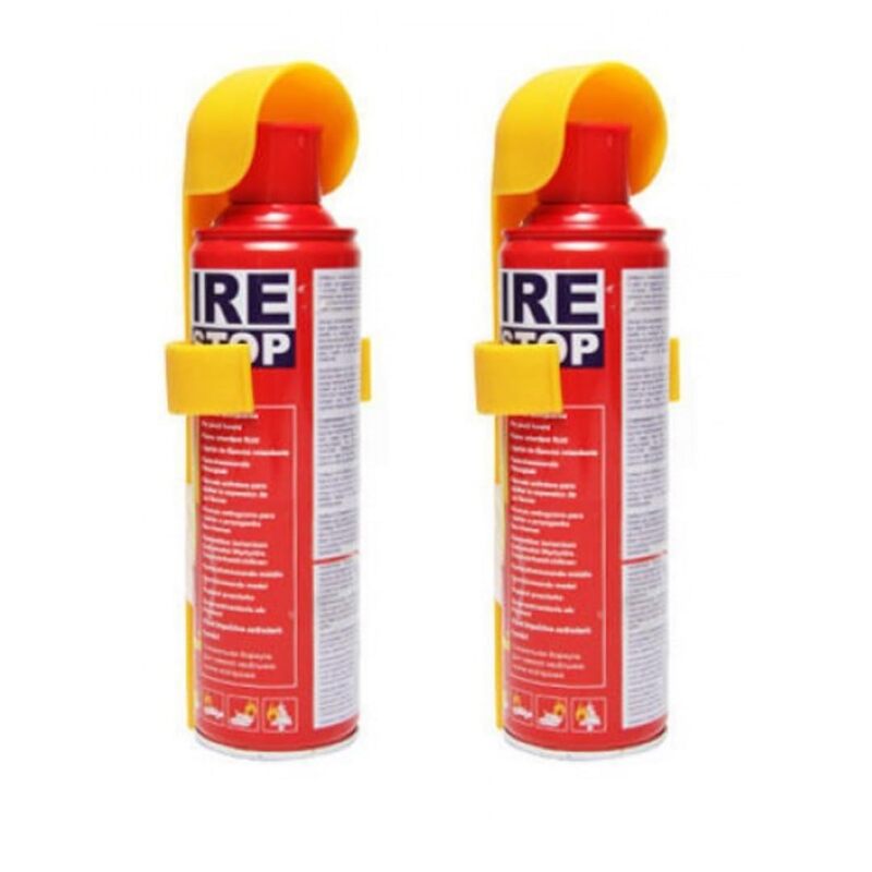 Fire Stop Car and Home Fire Extinguisher (Pack of 2) -