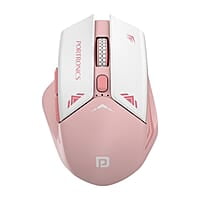 Portronics Vader Pro Wireless Gaming Mouse with 2.4 GHz Receiver, 6 Buttons, Thumb Support, High-Precision Tracking, Ergonomic Comfort, Adjustable Optical DPI for Laptop, PC, Mac
