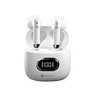 Portronics Twins S9 – TWS Earbuds, 30H Playtime, Digital Display, Bluetooth 5.0, Touch Control, Noise Isolation, Comfortable Fit, White Color, Perfect for Music & Calls, Lightweight Design.