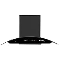Faber 90cm 1400 m³/hr Autoclean Kitchen Chimney Broad Body Curved Glass Filterless Touch & Gesture Control