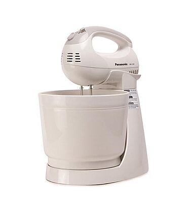 Panasonic Stand Mixer – 3 Litre Capacity -200-Watt -(White), With Stainless Steel Attachments