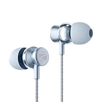 ZEBRONICS BUDS C10 in-Ear Type-C Earphone with in-line Mic, Metallic Design, Volume Control, 1.2m Cable, 10mm Driver