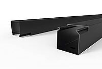 45mm X45mm X100cm PVC Black Cable Ducts/Trays