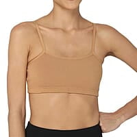 Girls Padded Training Bra, Crop Cami Training Bras for Girls. Sports bra with Non-Removable Padding, Uniform bra, Starter Bra, Begginers Bra - Beige Girls Padded Training Bra, Crop Cami Training Bras for Girls. Sports bra with Non-Removable Padding, Uniform bra, Starter Bra, Begginers Bra - Beige