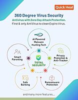 Quick Heal Total Security 3 Users 3 Years AI Protection for Windows