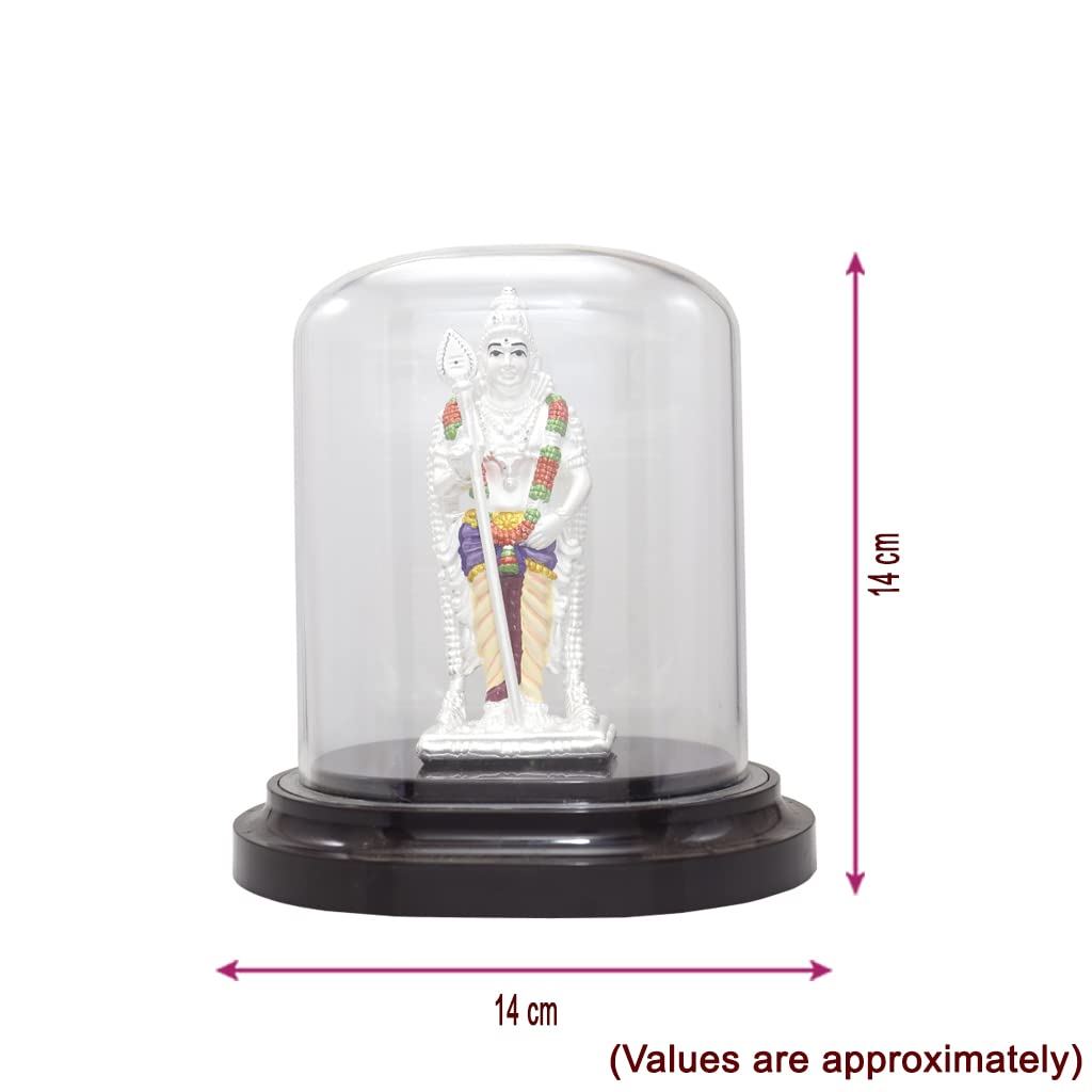 999 Pure Silver Murugan Idol