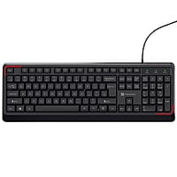 Portronics Ki-Pad USB Wired Keyboard with 104 Keys, 12 Fn Shortcut Keys, Rupee Symbol (₹) Key, 1.5 m Long Cable, 10 Million Keystrokes Long Life for PC, Laptop & USB-Supported Devices