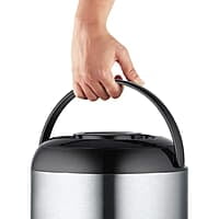 Borosil Stainless Steel Hydra Wonder Jug, 5.7 Liter, Silver