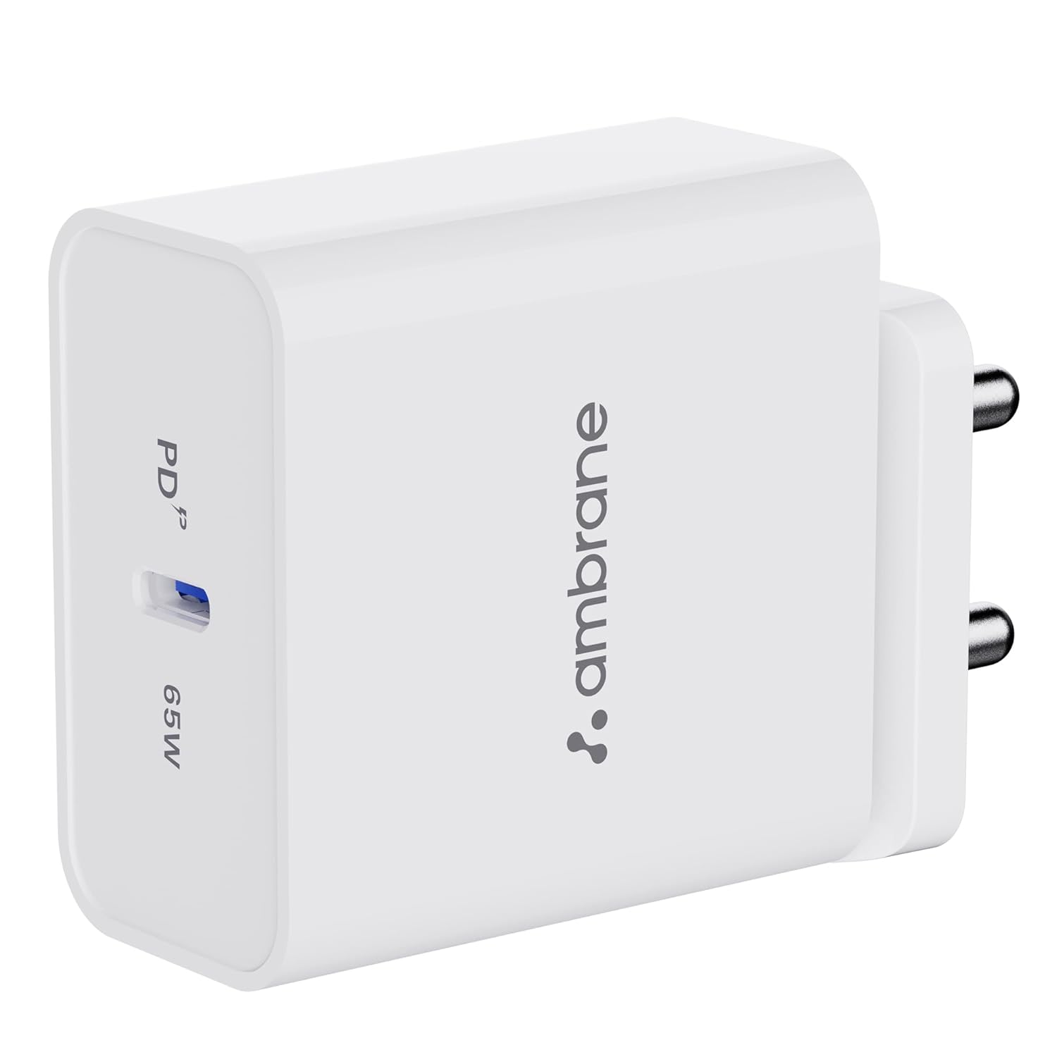 Ambrane 65W Charger with Type C to C cable Ambrane 65W Charger with Type C to C cable