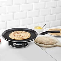 Borosil Granito Non-Stick Flat Tawa, Induction Friendly, Granite Finish, PFOA-Free, 30 cm Diameter