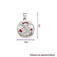 Sterling Silver Ganpathy Pendant