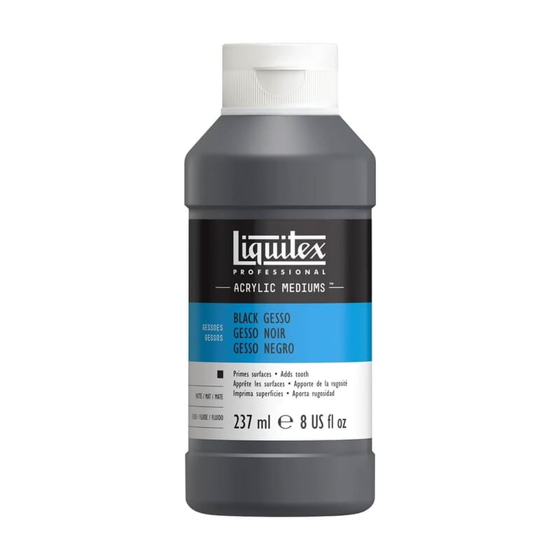 LIQUITEX 5320251 Black Gesso 237 ML