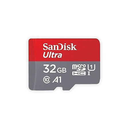 SanDisk Ultra 32GB microSDHC Memory Card – UHS-I | Up to 120MB/s
