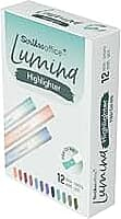 Scrikss Lumina Pastel Highilighter Pen SET OF 12 Scrikss Lumina Pastel Highilighter Pen SET OF 12