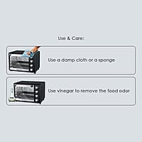 Wonderchef Oven Toaster Griller (OTG) 32 Litres, Stainless Steel With Rotisserie, Auto Power-Off With Bell, Heat Resistant