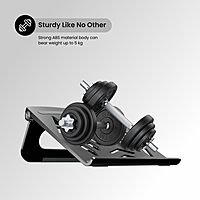 Portronics Hexa 5 Laptop Stand – Foldable, Adjustable Height, Portable