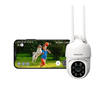PHILIPS HSP3800 Smart 360° WiFi Outdoor Security Camera PHILIPS HSP3800 Smart 360° WiFi Outdoor Security Camera