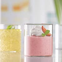 Borosil 205ml Set of 6 pcs Vision Glass Vision Transparent Drinking Glass | Borosilicate Glass Tumblers for Water, Cold Drinks, Juice| Flame Proof, Microwave & Dishwasher Safe, For Daily use & Gifting