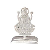 Silver Lakshmi Incense Holder / Idol