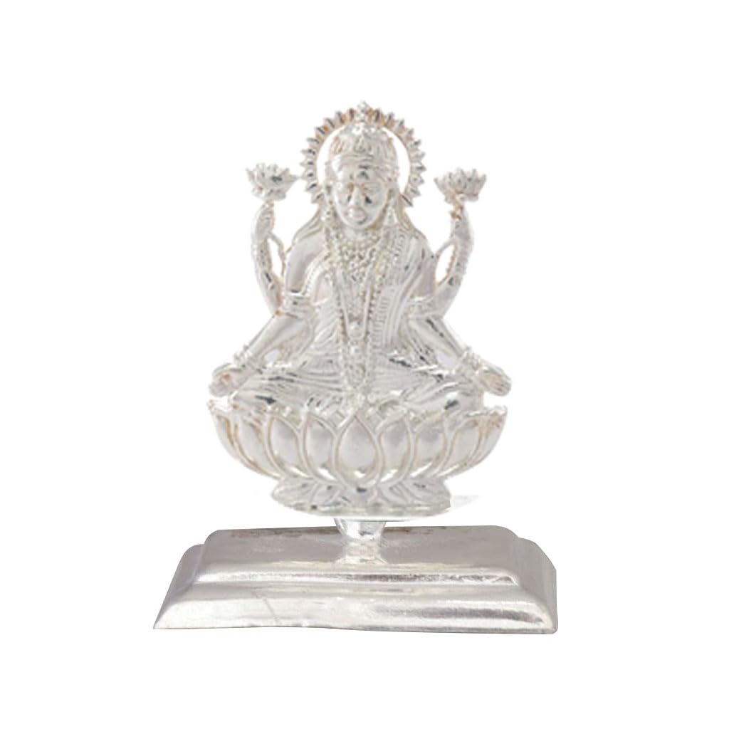 Silver Lakshmi Incense Holder / Idol