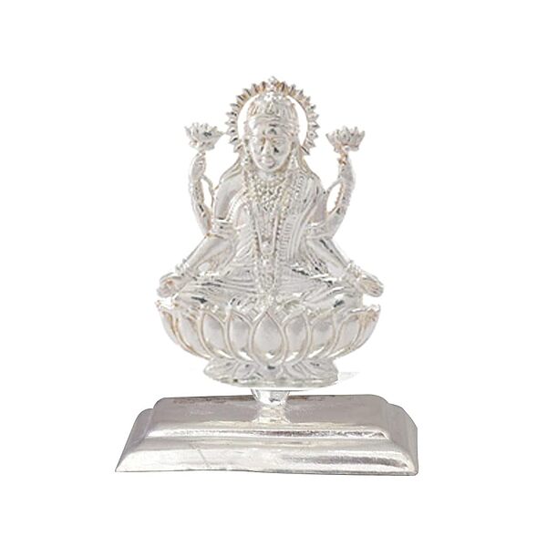 Silver Lakshmi Incense Holder / Idol