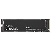 Crucial P510 1TB NVMe SSD – M.2 2280 | PCIe Gen5 | Up to 11000MB/s Read