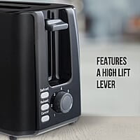 Havells Crisp Plus 750 Watts Pop up Toaster (Black)