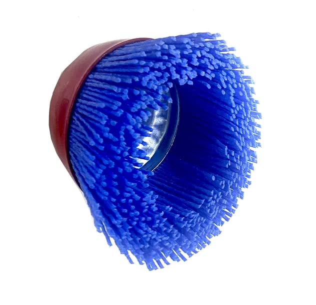 Jon Bhandari Nylon Abrasive Wheel 75 mm (M10) Blue JB-B-018A
