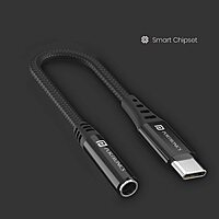 Portronics iKonnect C USB-C to 3.5mm AUX Adapter – Audio Extension Connector