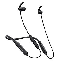 Portronics Harmonics Y1 – Neckband, 40H Playtime, Black, Bluetooth 5.0, IPX4 Water Resistant, Deep Bass, Comfortable Fit, Quick Charge, Ideal for Sports and Daily Use, Lightweight Design.