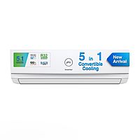 Godrej 1.4 Ton 3 Star, 5-in-1 Convertible Cooling, Inverter Split AC
