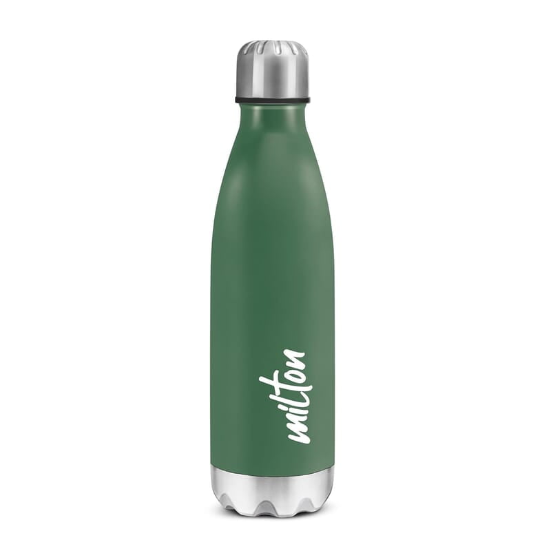 MILTON Shine 800 Stainless Steel Water Bottle, 700 ml Single walled  Leak Proof
