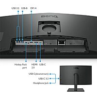 BenQ, 27-Inch, 4K UHD, 95% P3, HDR400, 60Hz, USB-C, Designer Monitor, PD2706U