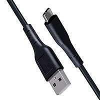 Lapcare Hook LTC‑1125 USB-A to Type‑C braided cable delivers 18 W fast charging and high-speed data sync, with durable/ tangle‑free design, 1 m length, and metal‑shell connectors.