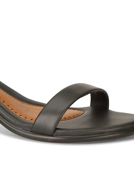 Bata Tricia Sandal Women's Black Heels - 6 UK (7616983)