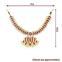 God Ornament Lotus Design choker