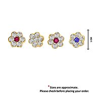 God Ornament Multi-stone bindi/thilagam/Pottu