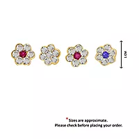 God Ornament Multi-stone bindi/thilagam/Pottu