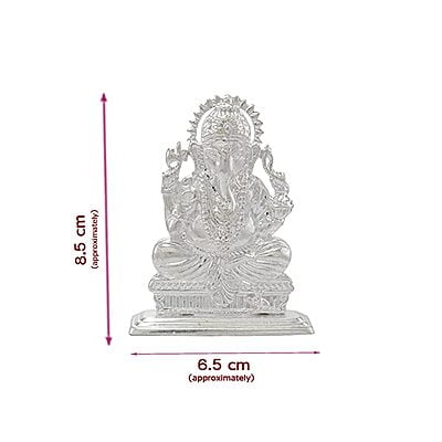 Sterling Silver Ganesh Idol Sterling Silver Ganesh Idol