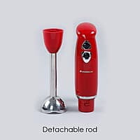 Wonderchef Crimson Edge 400 W Electric Hand Blender 2 Speed Selection