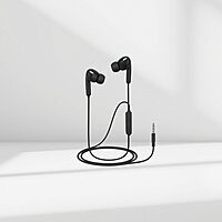 Corseca JC SyncStrom Wired Earphones – 3.5mm Jack | 10mm Drivers | Extra Bass | Mic