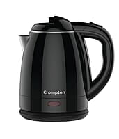 Crompton Activ Hot 1.5 litres Cool Touch Electric Kettle (Black), 1500 Watts
