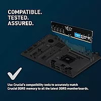 OpenBox Crucial RAM 8GB Desktop Memory CT8G48C40U5 Black