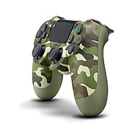 Sony Dualshock 4 Wireless Controller - V2 Green Cammo (PlayStation 4)