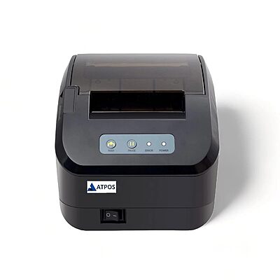 Atpos AT-602 80mm 3 Inch Dual Mode Thermal Receipt + Label Printer (USB+Bluetooth)