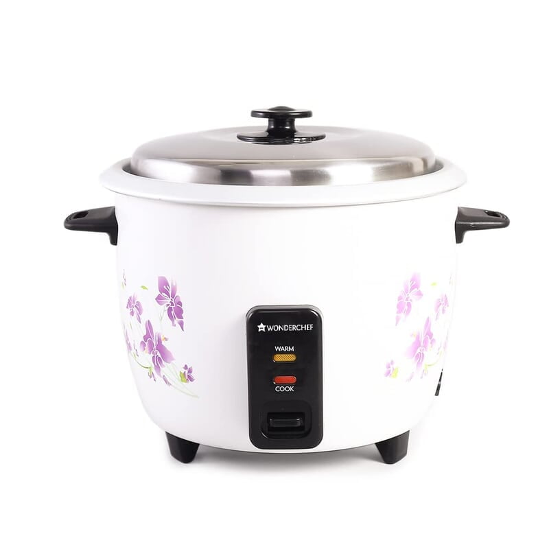 WONDERCHEF Nutri Cook Rice Cooker With Single Bowl, 1.8 Litres