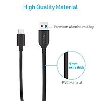 Portronics Konnect Core Mini Long Micro USB Cable – Fast Charging & Reliable Power for Micro USB Devices