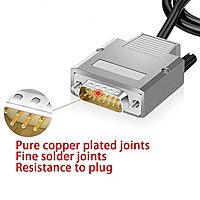 DB15 Solderless Male RS232 D-SUB
Serial Adapter, 15 pin